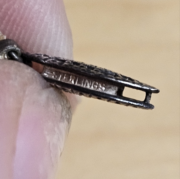 Vintage Sterling silver champagne glass pearls - Picture 4 of 7